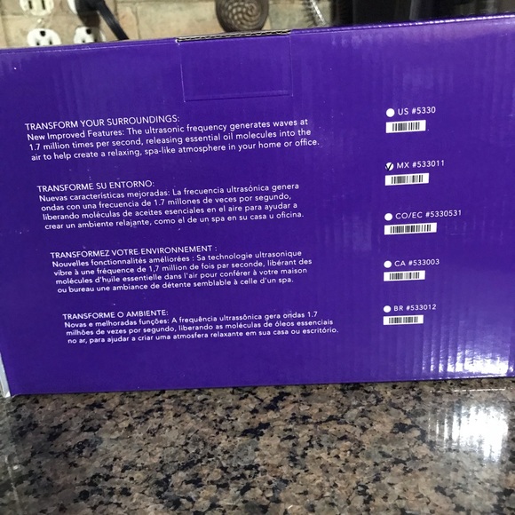 Young Living Dewdrop diffuser very easy to use,can run 10 hours on intermittent - Picture 4 of 5